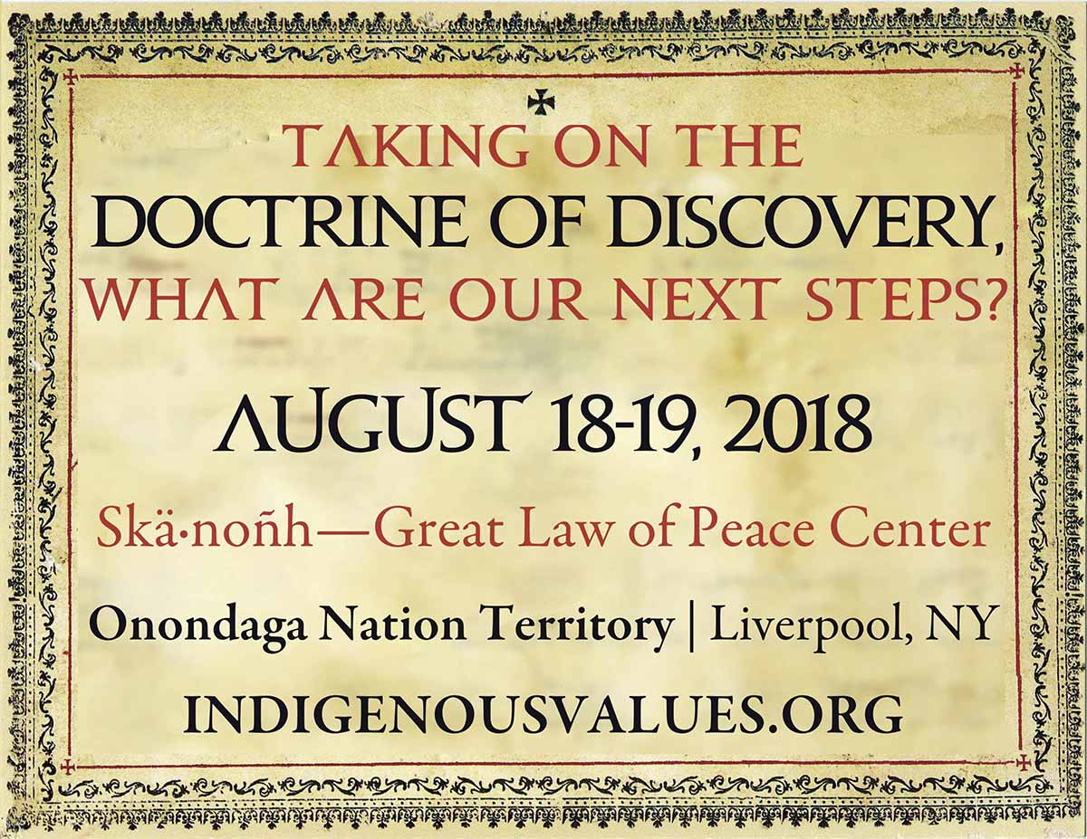 Taking on the Doctrine of Discovery, What are our Next Steps?
